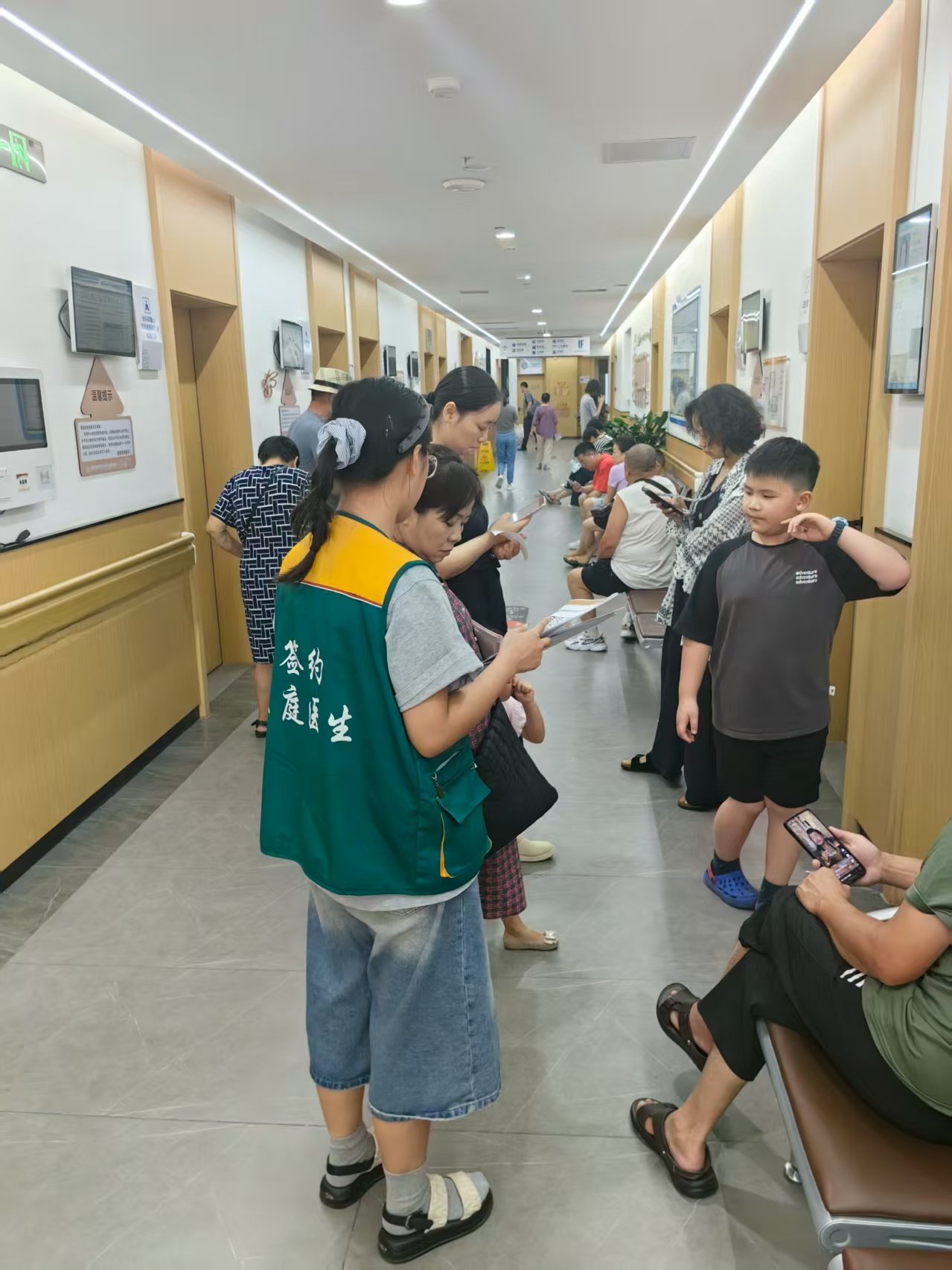 家庭医生签约服务现场